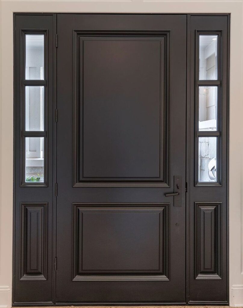 Porte classique en bois